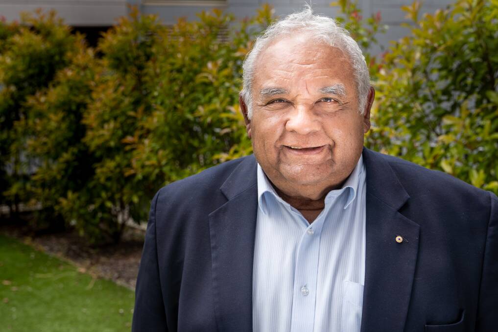 Co-chair of the senior advisory group for the Indigenous Voice co-design process Professor Tom Calma. Photo: CANBERRA TIMES / CONTRIBUTED