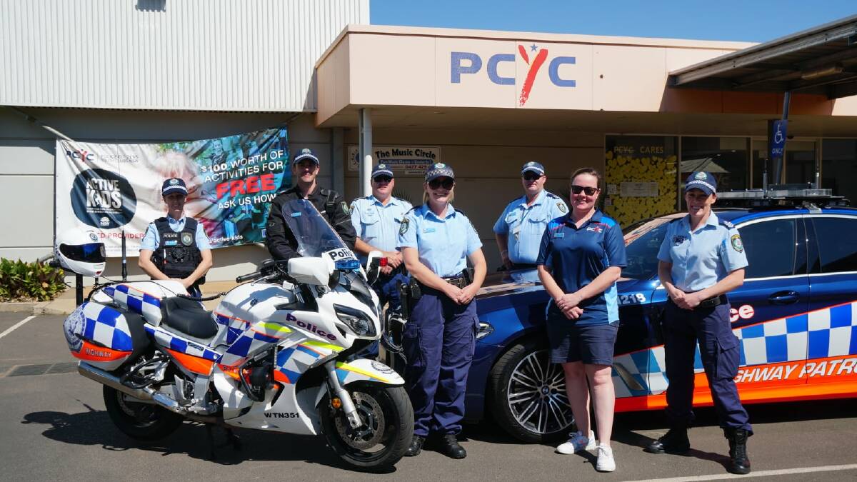 Traffic and Highway Patrol join Dubbo PCYC's Fit 4 Work program