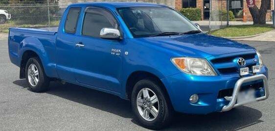 His vehicle - a blue 2005 Toyota Hilux utility with NSW registration DVR-16B - has not been located. Photo: NSW POLICE