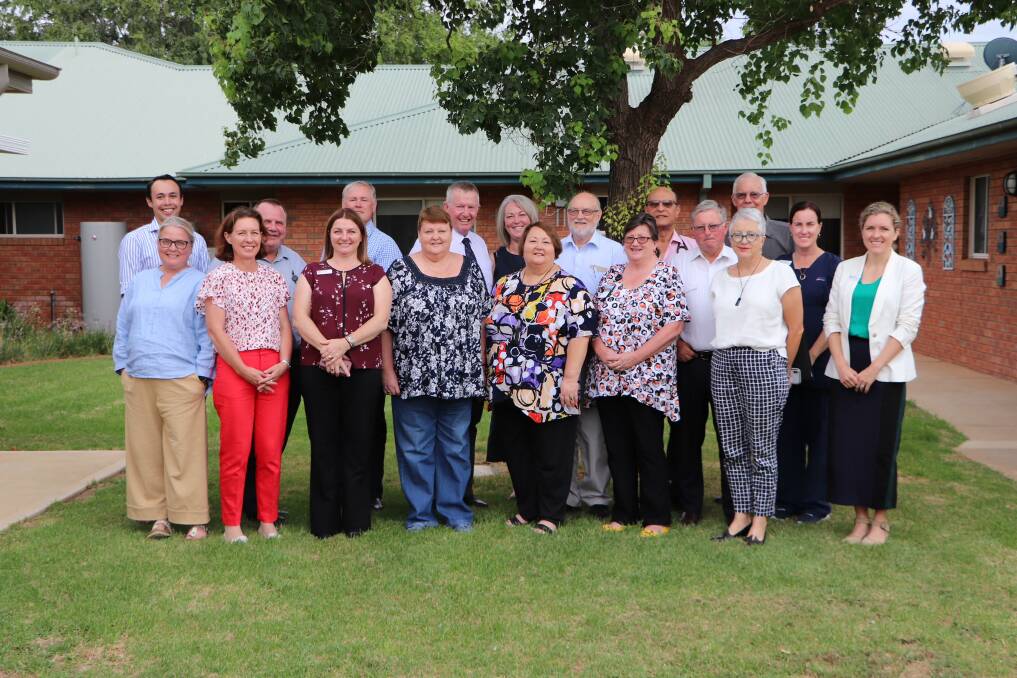 LEADING THE WAY: Federal Member for Parkes Mark Coulton and National Rural Health Commissioner Professor Ruth Stewart met with key stakeholders from the 4Ts model of healthcare. Photo: CONTRIBUTED