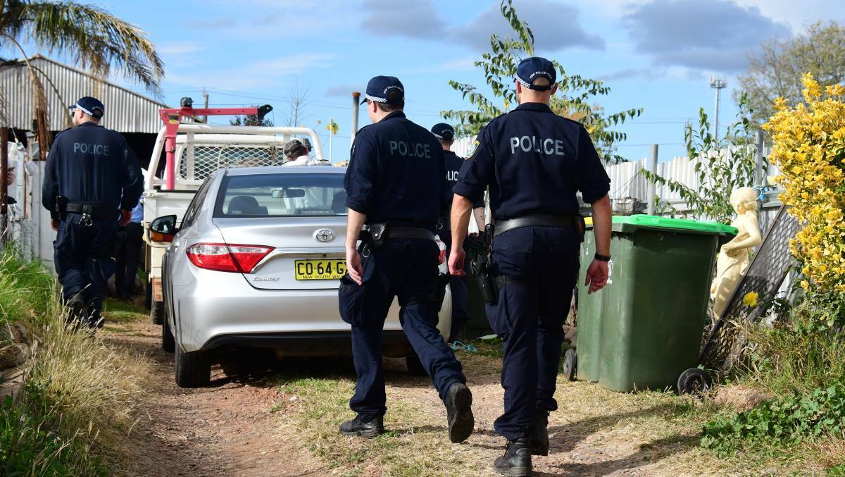 BUST: Dozens were arrested in May 2020 as part of a 14-month undercover police operation targeting a drug supply syndicate operating out of Wellington. Photo: DAILY LIBERAL