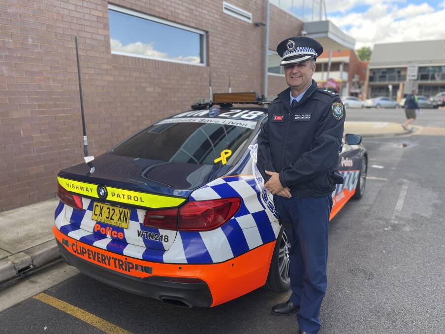 NATIONAL ROAD SAFETY WEEK: Western region traffic and highway patrol command, Inspector Jason Bush says road users are being urged to be mindful of their behaviours on the road. Photo: ZAARKACHA MARLAN