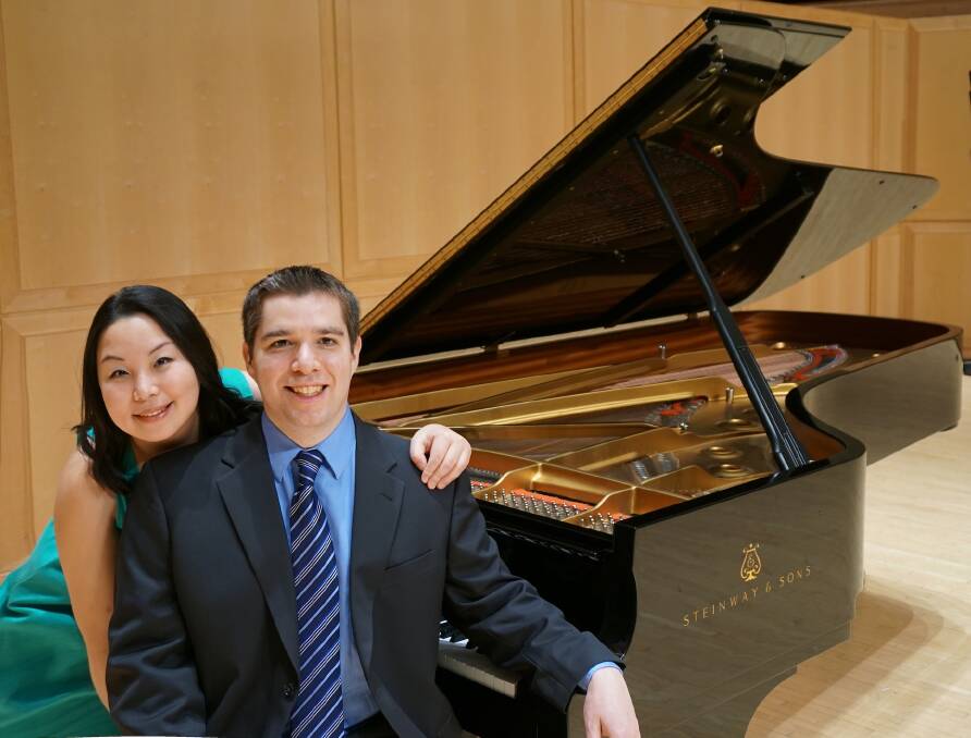 CONCERT: Stephanie and Edward Neeman will delight audiences with their unique mix of the dramatic, romantic and whimsical in their recitals. Photo: CONTRIBUTED