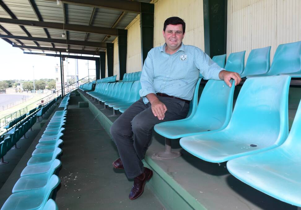 SHOWTIME: Dubbo Show Society president Wesley Temessl is expecting a good crowd for the 149th annual show. Photo: AMY McINTYRE