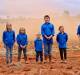 FUTURE FARMERS: Hermidale Public School students Matilda Mudford, Marlie Jensen, Jimmy Smith, Ned Gunning, Oliver Sheather, Abbie Smith and Ruby Mudford. Photos: ANGIE WHITE 
