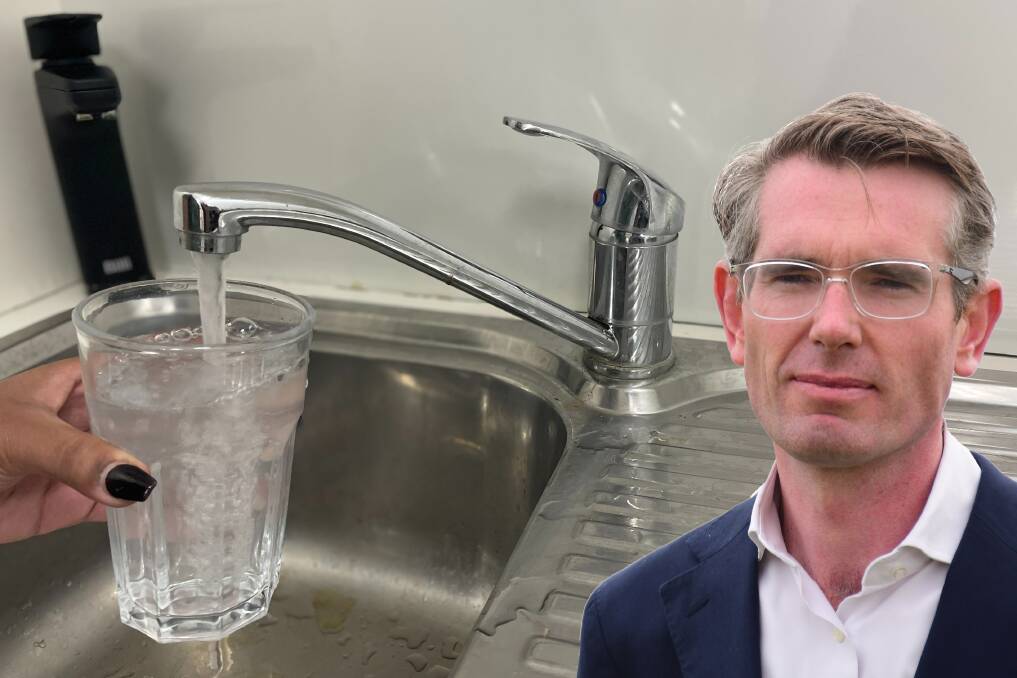 NSW Premier Dominic Perrottet has washed his hands of Dubbo's water woes despite 43,000 people being left without drinkable water for more than a month. Picture: Amy McIntyre