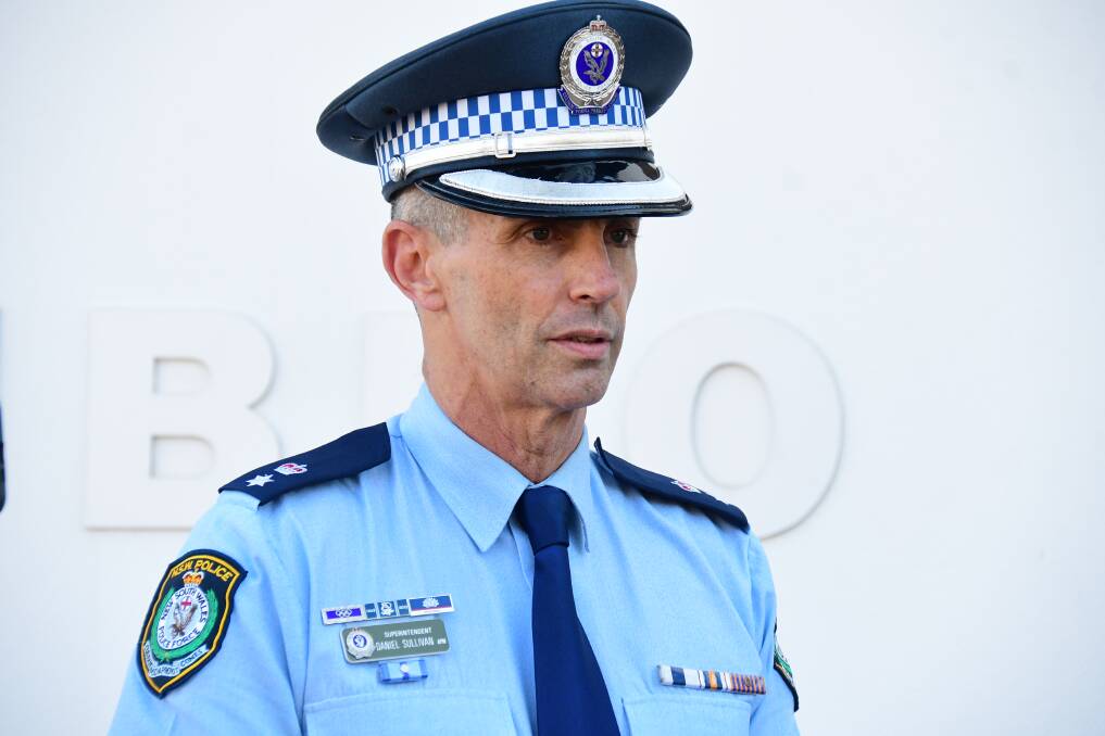 Orana Mid-Western Police District commander, superintendent Danny Sullivan. Photo: FILE