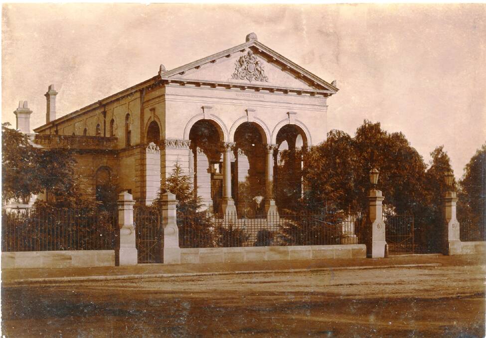 Court House, Brisbane Street, Dubbo 1900s. Picture: Macquarie Regional Library