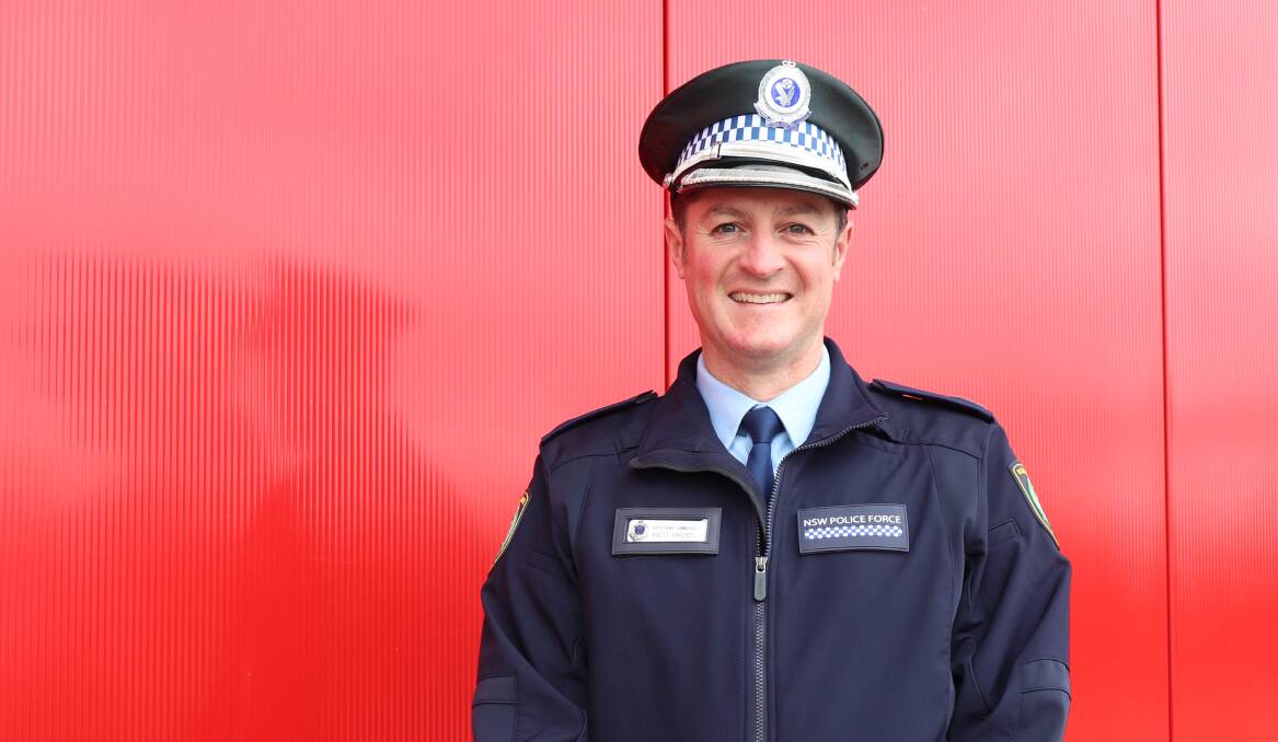 TOP COP: Assistant Commissioner Brett Greentree says taking on the role as Western Region Commander was a 