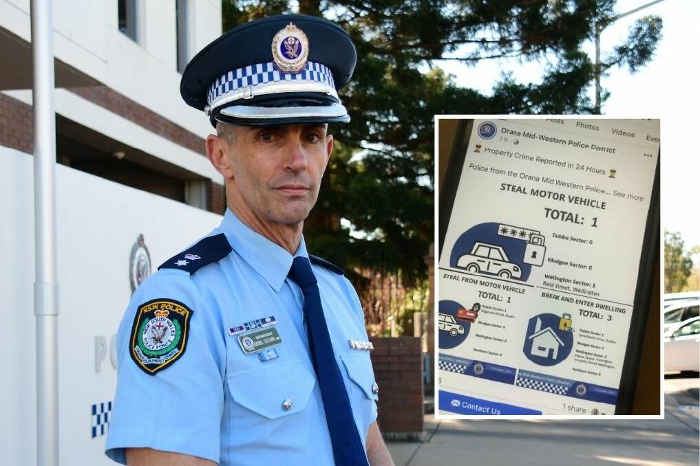 Orana Mid-Western Police District commander, superintendent Danny Sullivan says IMPACT is helping police interact and work with the community to help drive down crime. Photo: FILE