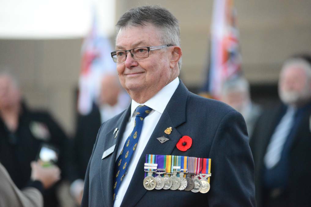 REMEMBER: President of the Dubbo RSL sub branch is encouraging everyone to pause and reflect our service men and women this Remembrance Day. Photo: FILE