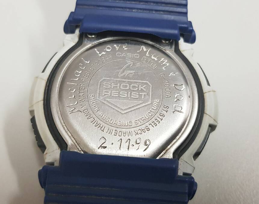 TICK TOCK: Narromine Police are looking to find the owner of this watch. Photo: NARROMINE POLICE 