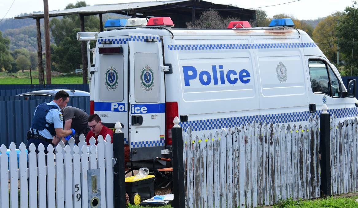 Bradley Peter James Thompson was sentenced in the Dubbo District Court on Friday, for his involvement in a drug syndicate operating out of Wellington. Photo: BELINDA SOOLE