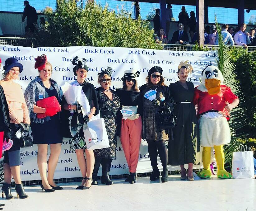 FASHIONS ON THE FIELD: Ladies and gentlemen frocked up for the highly coveted fashions on the field 2017. Photo: Instagram @taylorjmckenzie