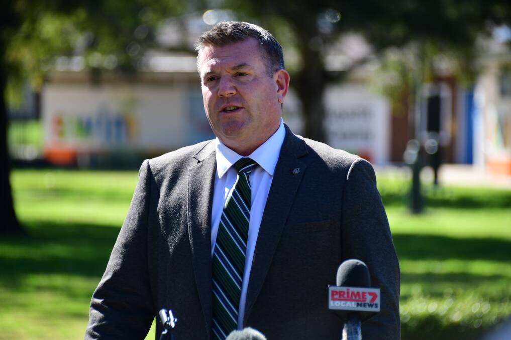 Dubbo MP Dugald Saunders expressed his sympathy towards the family and friends of the man in his 60s who died from COVID-19. Photo: FILE