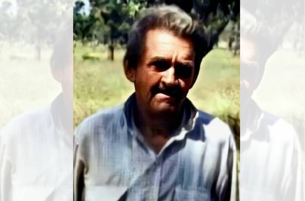 MISSING: James Rice - who was 66-years-old at the time - was dropped at the front gate to his property in Condobolin by a neighbour on July 13, 1999 and hasn't been seen since. Photo: NSW POLICE