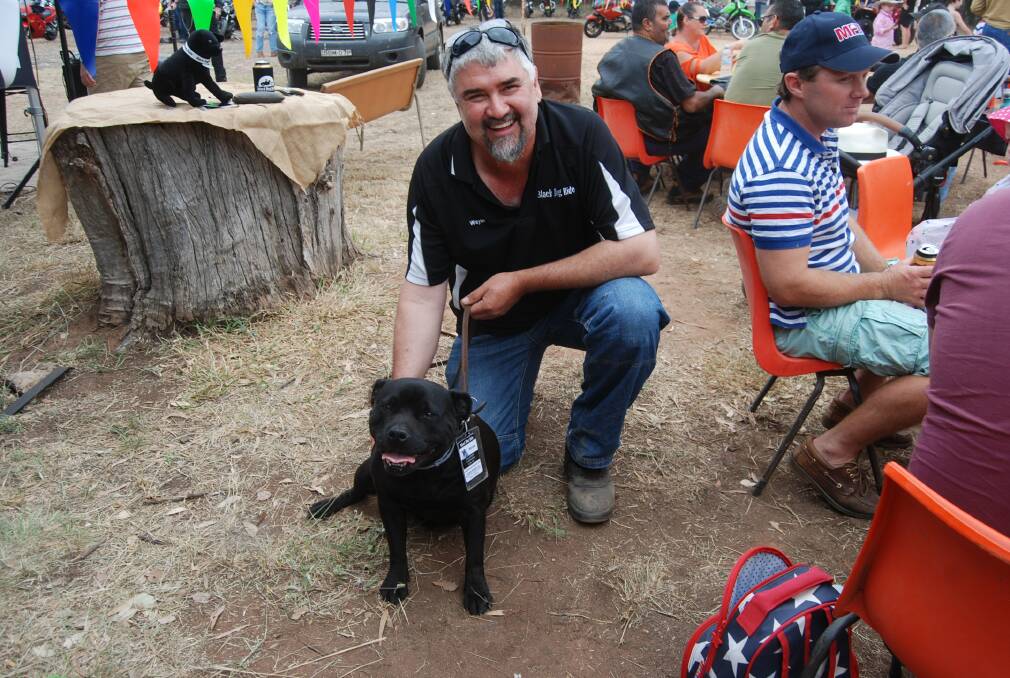 IN SOLIDARITY: Dubbo Black Dog Ride coordinator Wayne Amor said the ride aims to help start conversations and bread down the stigma of mental health. Photo: ZAARKACHA MARLAN