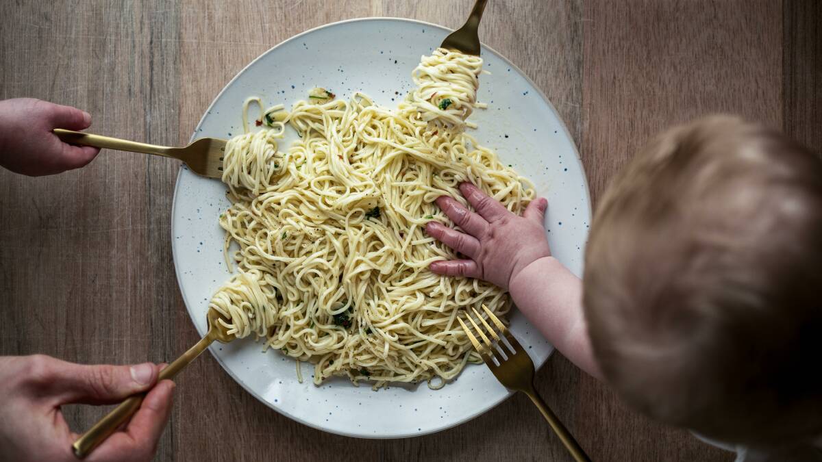 Tagliolini aglio e olio. Picture supplied