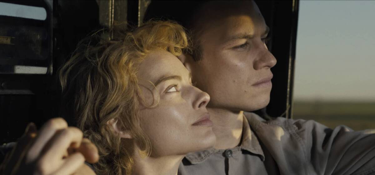 Margot Robbie, left and Finn Cole in Dreamland. Picture: Supplied