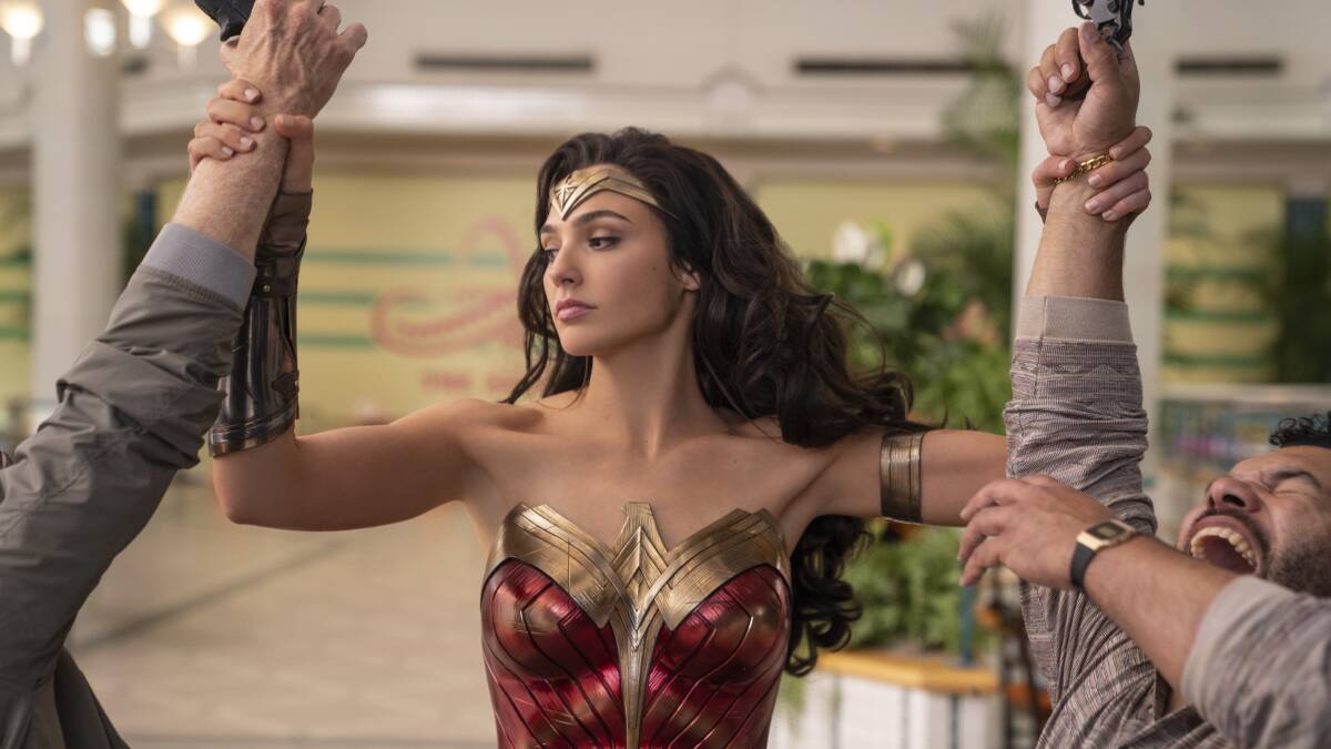 Gal Gadot in Wonder Woman 1984. Picture: Supplied