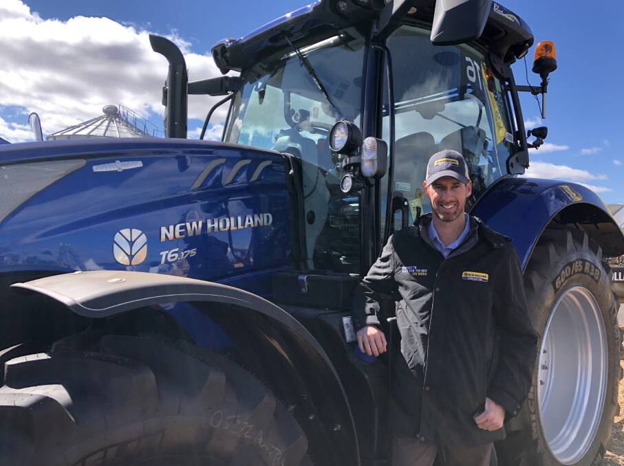 NO ACTION ON EMISSIONS: New Holland's Ben Mitchell says Australia is dragging the chain on regulating emissions from non-road engines. 