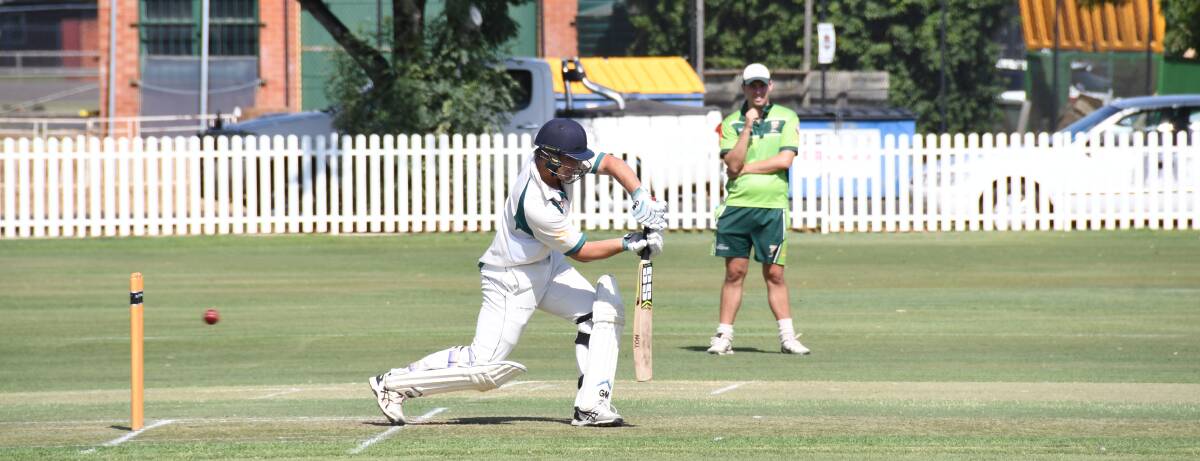 PLANS: CYMS' Ben Knaggs was pleased with how his bowlers stuck to the team plan after the top order batsmen failed to fire. Photo: AMY MCINTYRE.