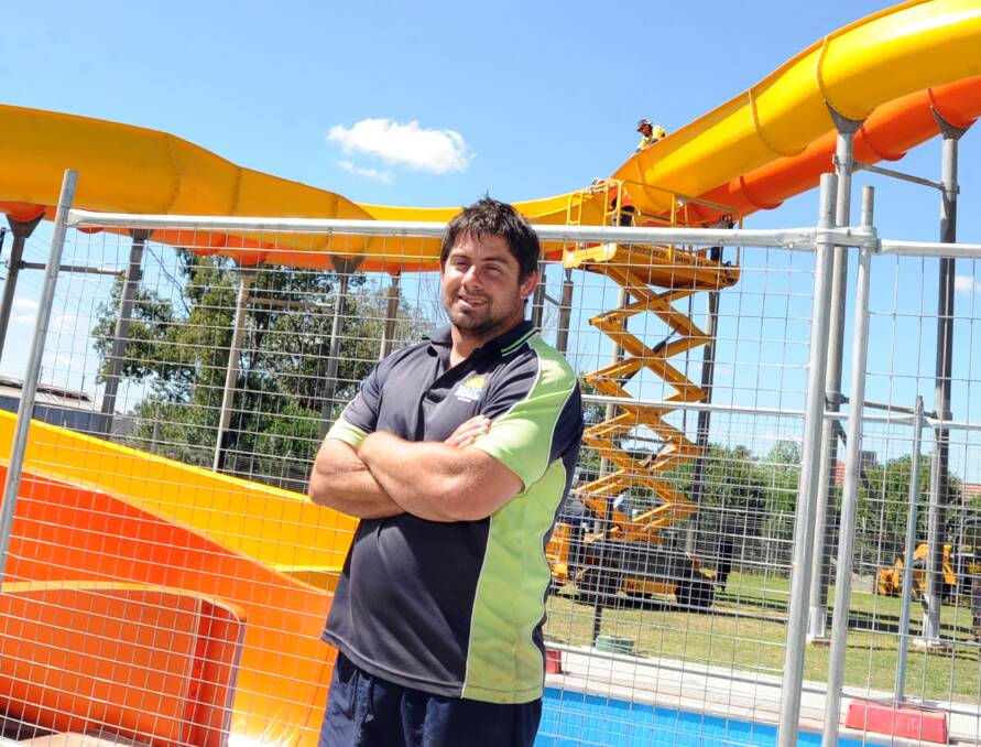 NOT SOUR GRAPES: Former Dubbo Aquatic Centre manager Nick Wilson says he does not think the council's concept for the facility will work.