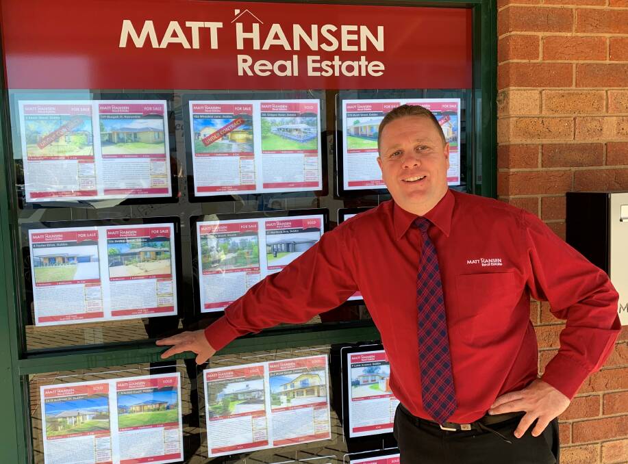Dubbo real estate agent Matt Hansen 