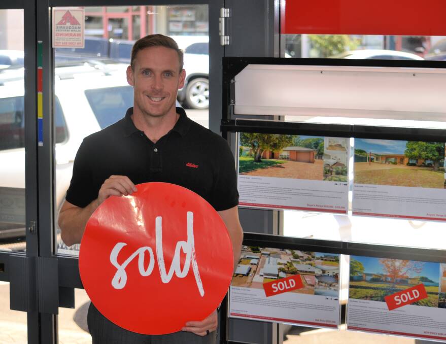 POSITIVE SIGNS: Real Estate Institute of NSW Orana Division president Adam Wells said Dubbo's housing market is showing consistent increases. Photo: CRAIG THOMSON.