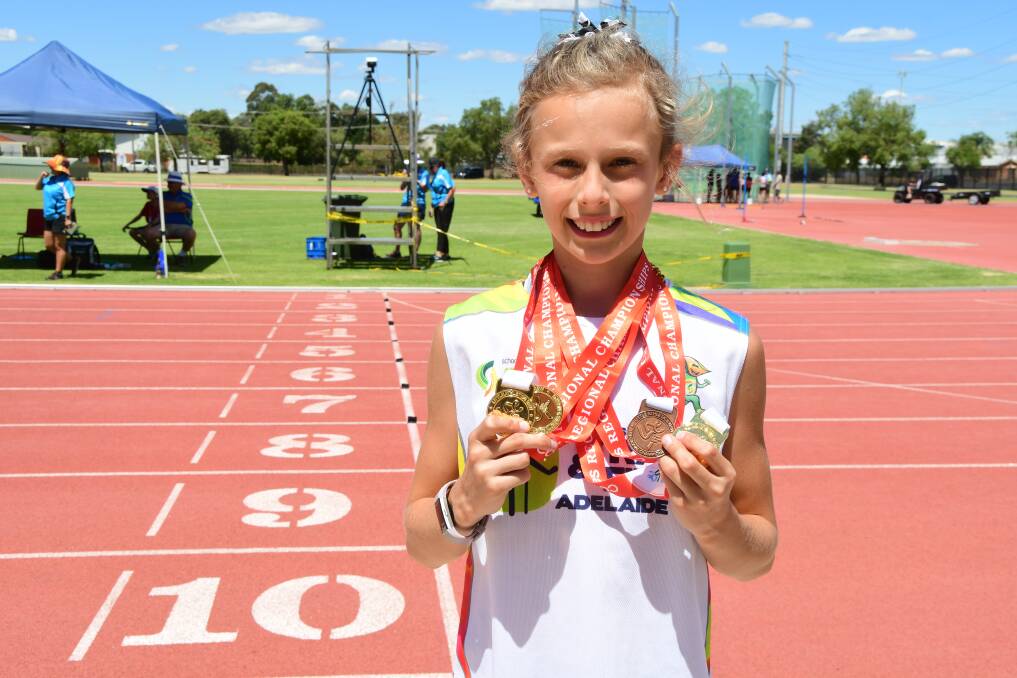 New Gear: Dubbo's Ella Penman will be one of the many athletes to benefit from new equipment. Photo: BELINDA SOOLE