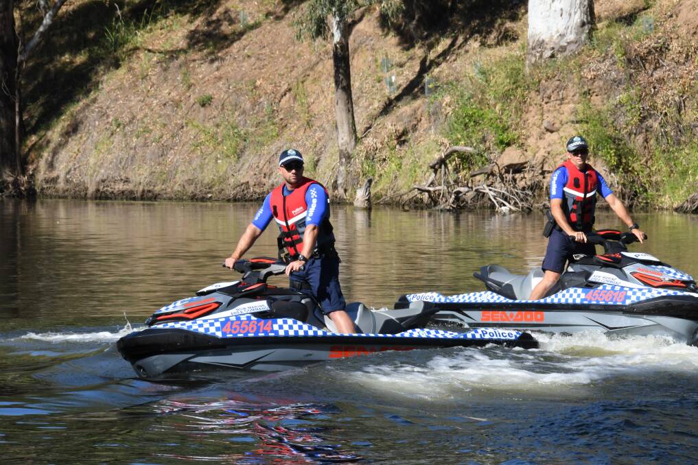 BE SAFE: The Marine Enforcement Team will be monitoring the waterways in Dubbo with police officers on boats and jet skis. Photo: BELINDA SOOLE.