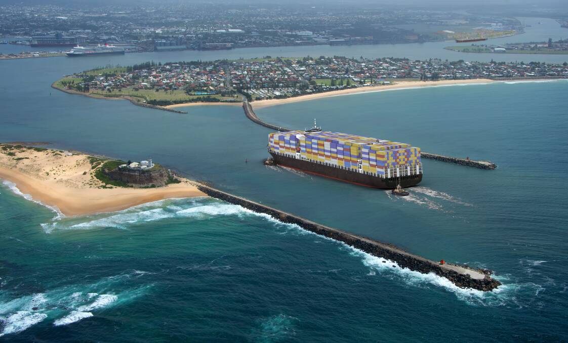 Possible Port:  A world-class container terminal at the Port of Newcastle could slash transport costs for exporters in Dubbo. 