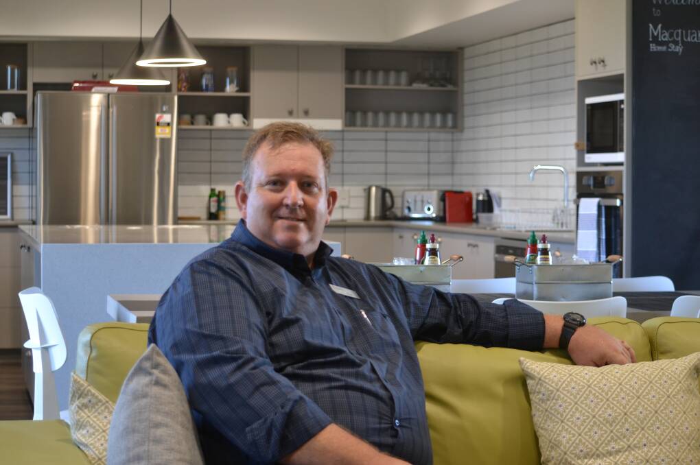 Grant success: Macquarie Home Stay managing director Rod Crowfoot says charities should take full advantage of government grants. PHOTO: CRAIG THOMSON.