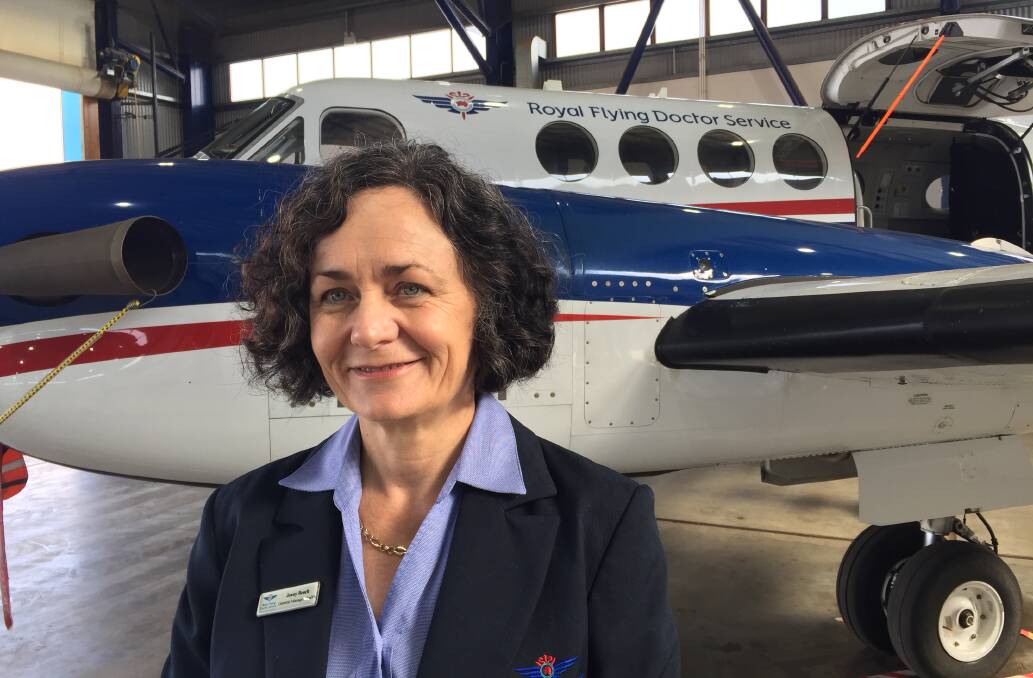 NOT LIFE THREATENING: Royal Flying Doctor Service General Manager of Health Service Jenny Beach said people's lives are not in danger at all with medical calls being metred. PHOTO: CRAIG THOMSON.