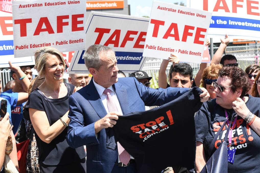 OPINION: Should teachers back Labor because TAFE is important?