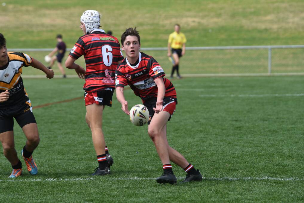 IN THE FRAME: Dubbo's Fletcher Haycock is in contention to make the under 16s Western Rams squad. Photo: AMY MCINTYRE. 