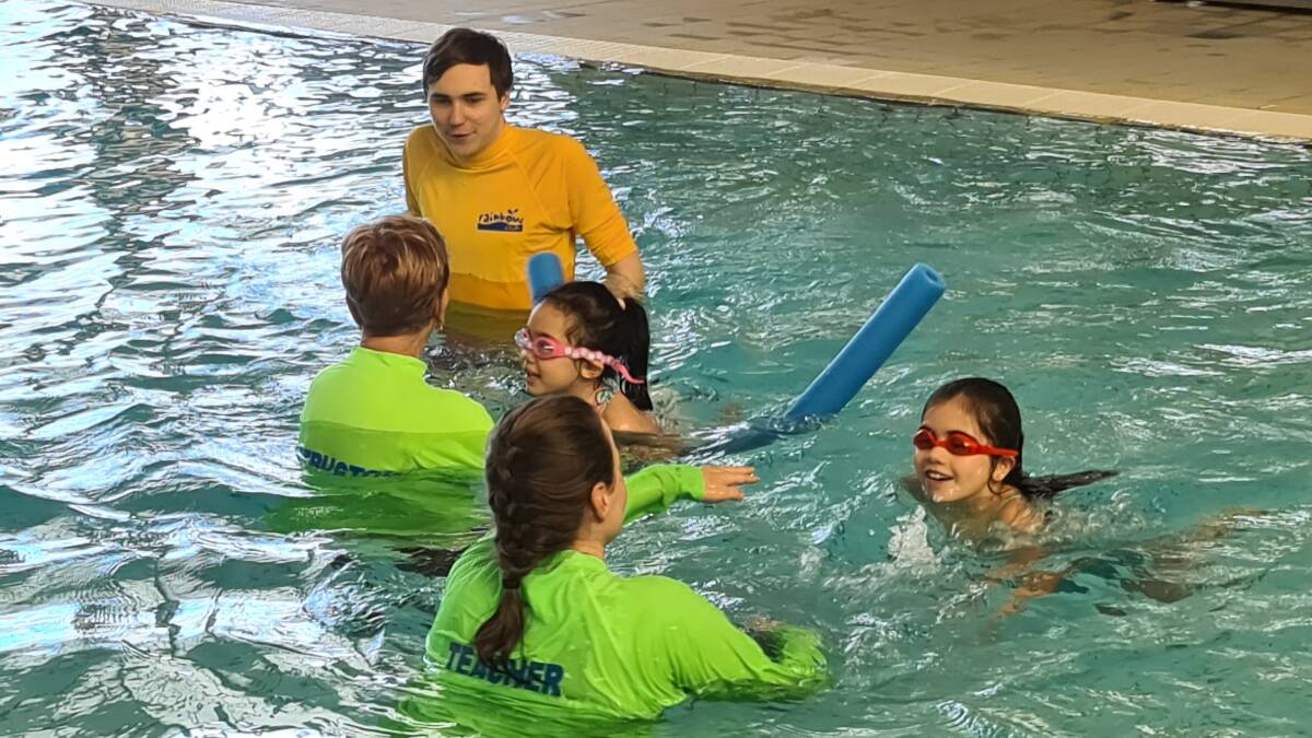 Learn to swim: Rainbow Club, a swim school for children with a disability, is opening in Dubbo on January 31. Photo: CONTRIBUTED