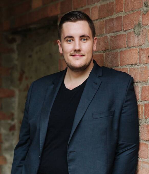 Crooner: Young tenor from Geurie, Nathan Bryon, will be joining an array of artists in Opera at Dundullimal, at Dundullimal Homestead. Picture: CONTRIBUTED