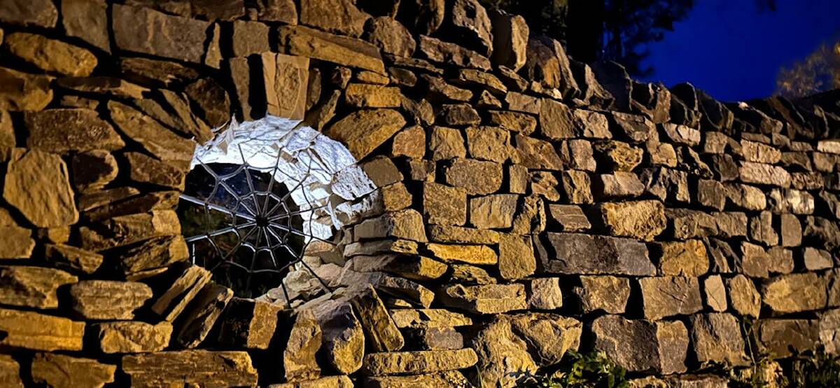 A dry stone wall creation by Emma Knowles of Stone of Arc. Picture supplied