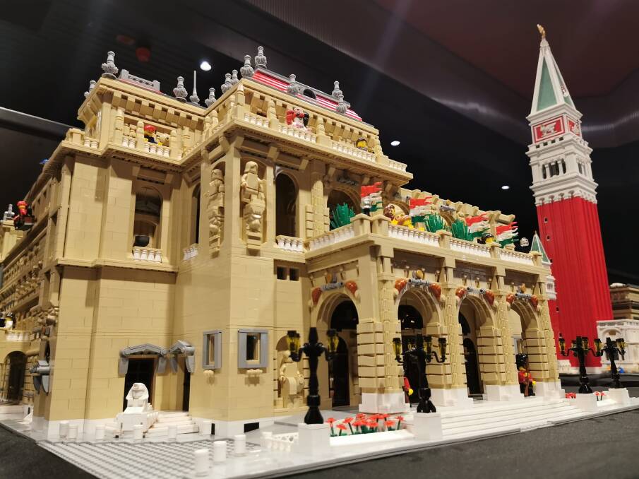 An astonishing build based on the Hungarian State Opera house in Budapest containing approximately 45,000 pieces. Picture supplied