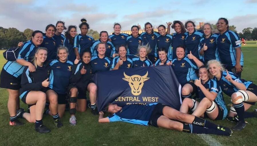 FANTASTIC: Central West's women celebrate winning both of their tour games, the trip providing a massive boost to their country week preparation. Photo: TOTAL TOURS NZ