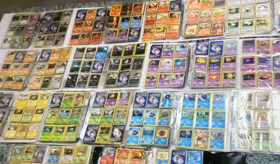 POTENTIAL GOLDMINE: Tegan Perry's Pokémon card collection is huge and in good condition, so she's interested in getting it valued. Photo: CONTRIBUTED