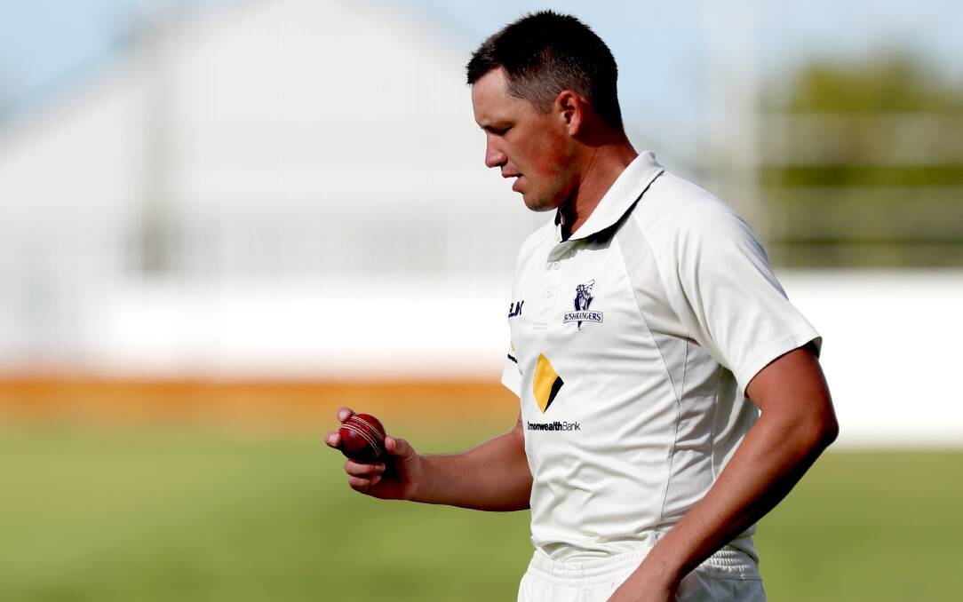 IN GOOD STEAD: He's taken plenty of wickets on the lifeless MCG, and if Chris Tremain replicates that form in India he could earn his first baggy green. Photo: AAP/RICHARD WAINWRIGHT