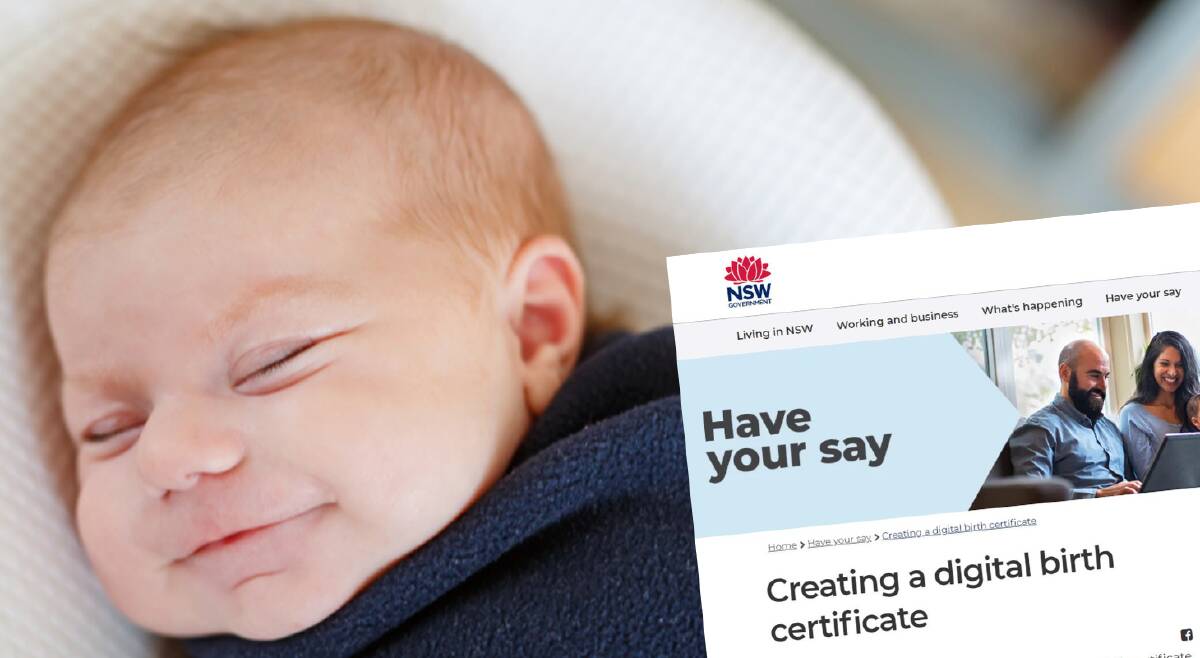 'World first': NSW exploring Digital Birth Certificate proposal