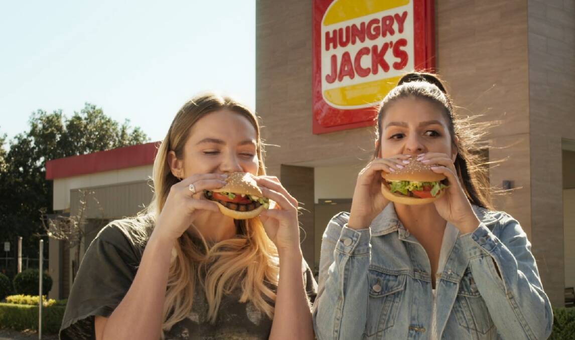 NO BEEF: Hungry Jack's new Rebel Whopper featuring a plant-based patty is now on sale. Photo: SUPPLIED