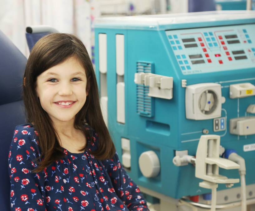 SUPPORT: Lorelei's condition will require ongoing treatment, but the youngster will always be supported by her team at The Children's Hospital Westmead. 