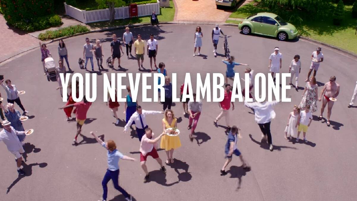 Summer lamb campaign gets Broadway treatment