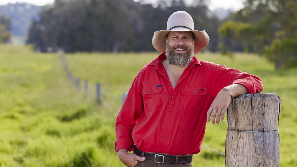 Farmer Rob is one of the five men looking for love in this year's season of Farmer Wants A Wife. Pictures: SUPPLIED