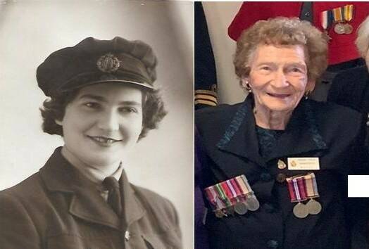 Duty: Rhonda Frick, of Mannum, enlisted as an airwoman in November 29, 1943 and was stationed at the No 6 Service Flying Training Schools RAAF, at Mallala.