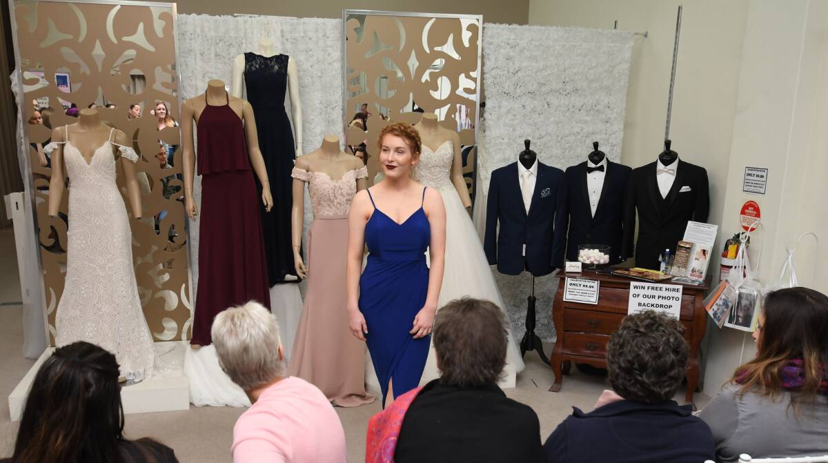 Perfect for Planning: Molly Ferguson at the Dubbo Bridal and Event Expo Intimate Wedding Showcase. Photo: Amy McIntyre 